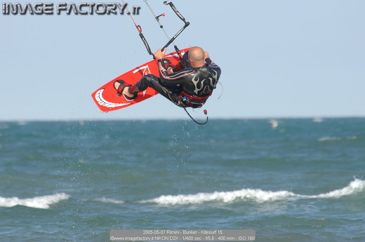 2005-05-07 Rimini - Bunker - Kitesurf 15